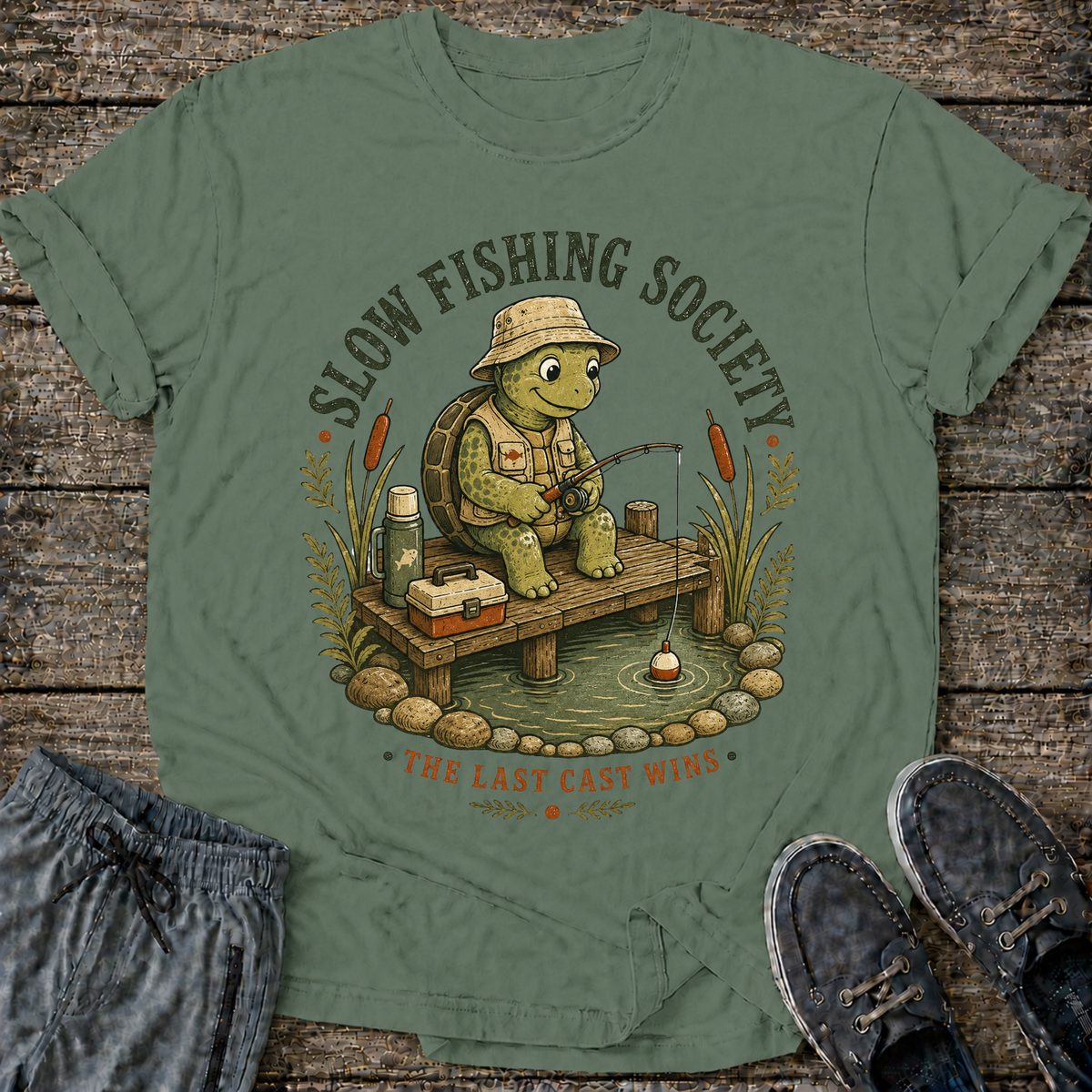 Slow Fishing Society T-Shirt