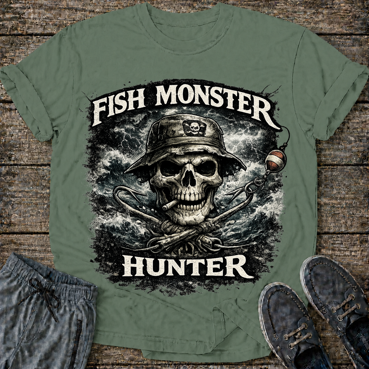 Fish Monster Hunter T-Shirt