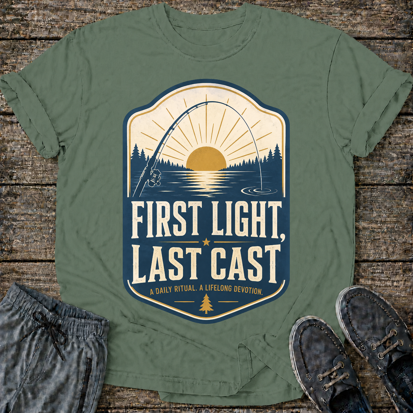 First Light Last Cast T-Shirt