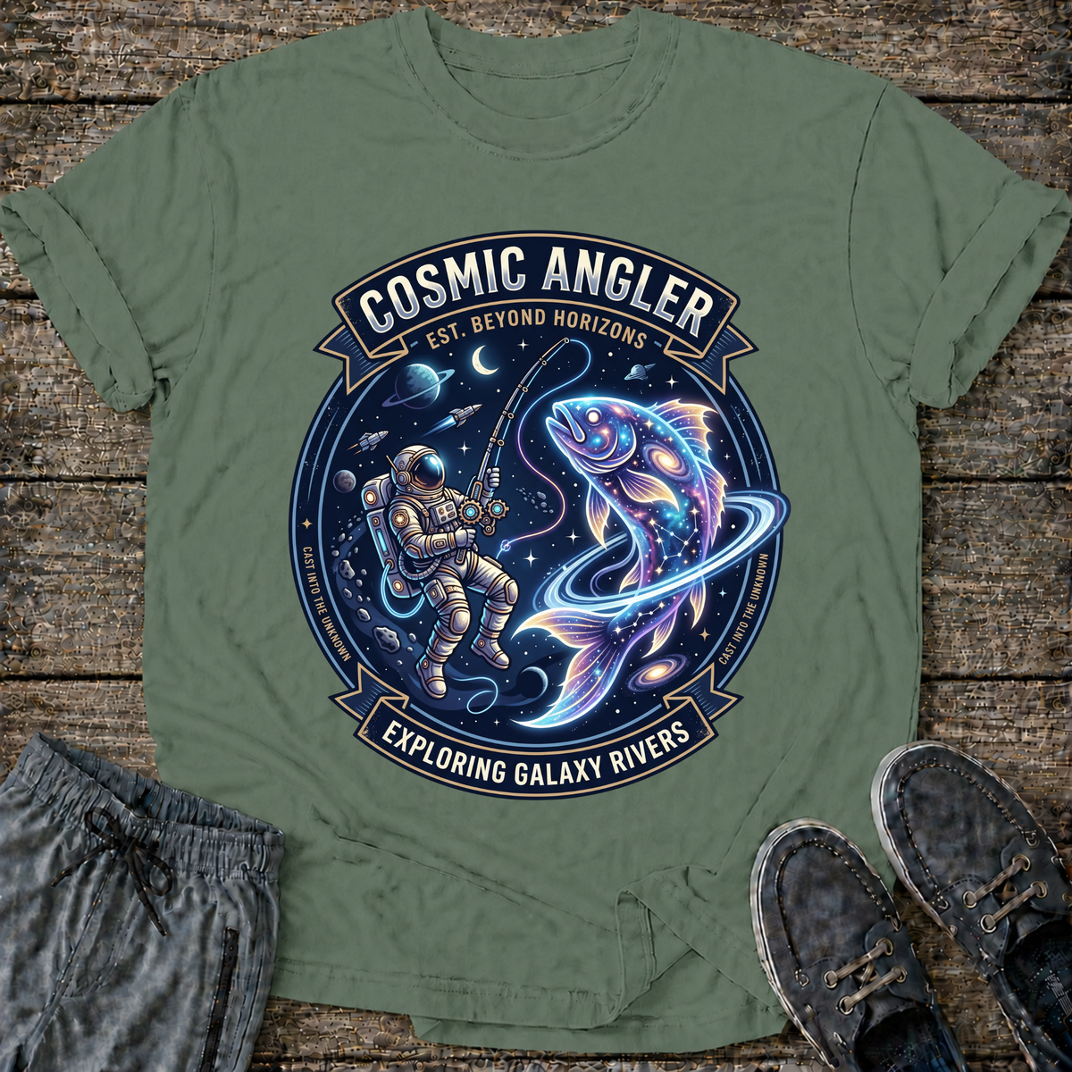 Cosmic Angler T‑Shirt