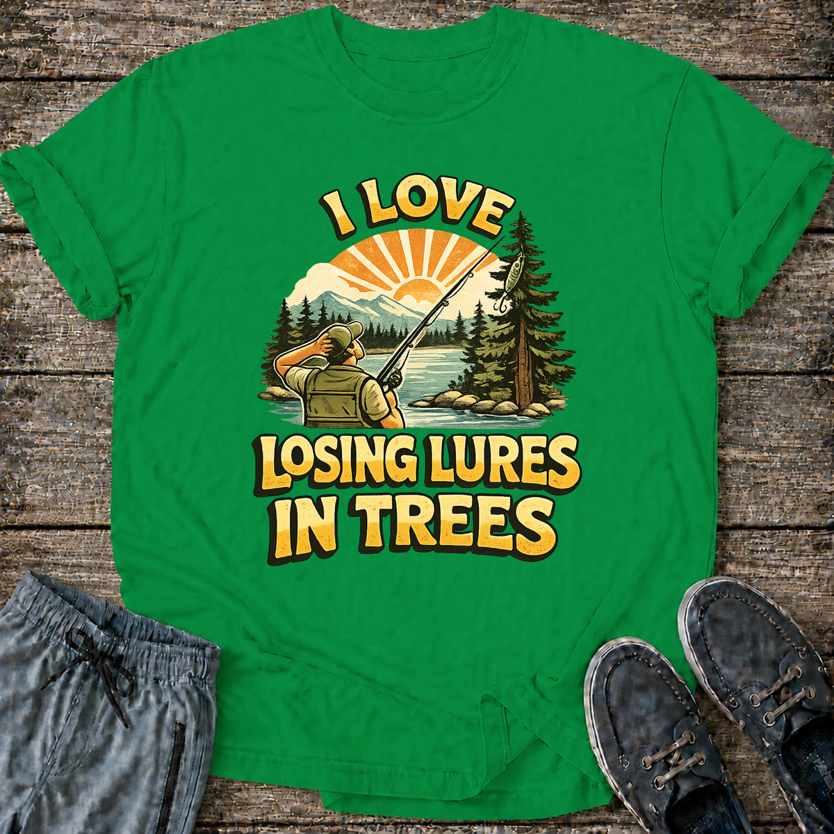 I Love Losing Lures in Trees T-Shirt