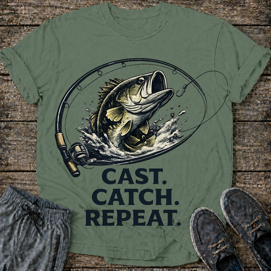Cast Catch Repeat T-Shirt