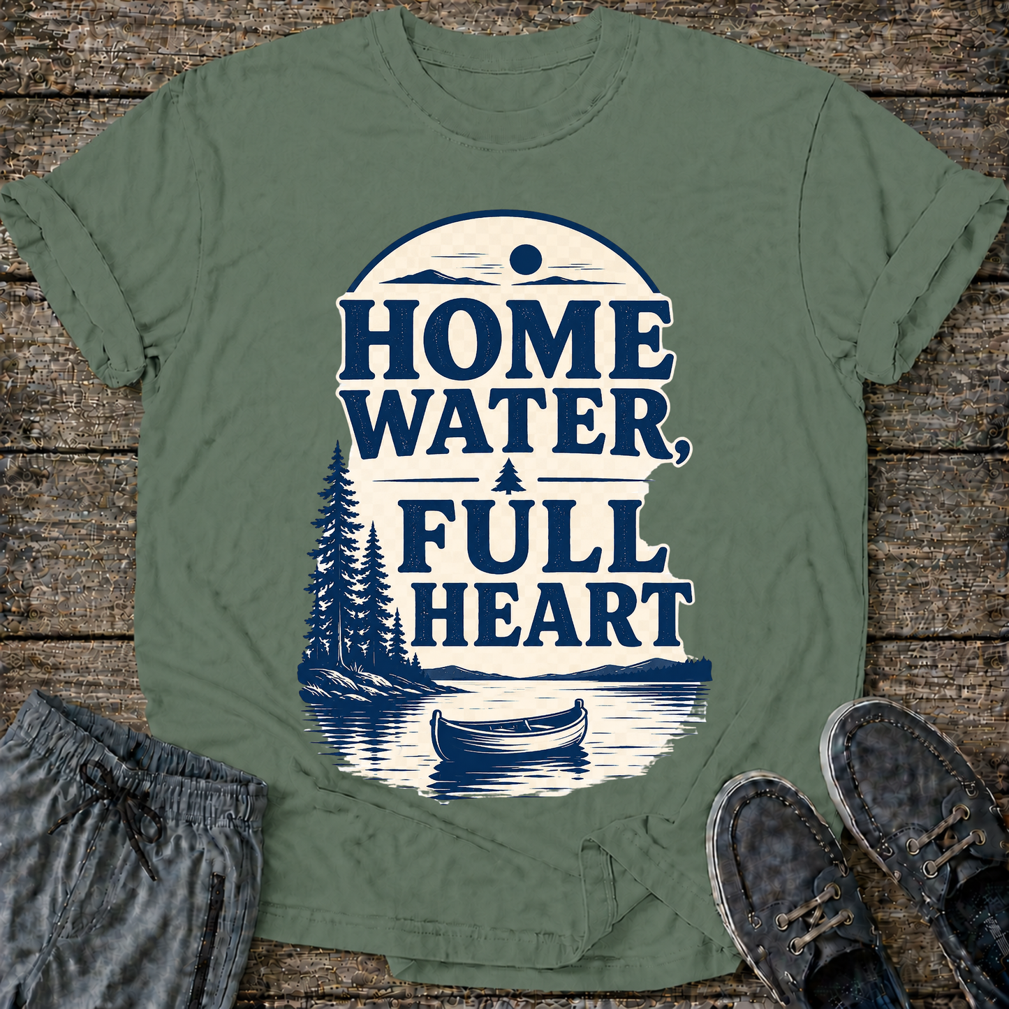 Home Water Full Heart T-Shirt