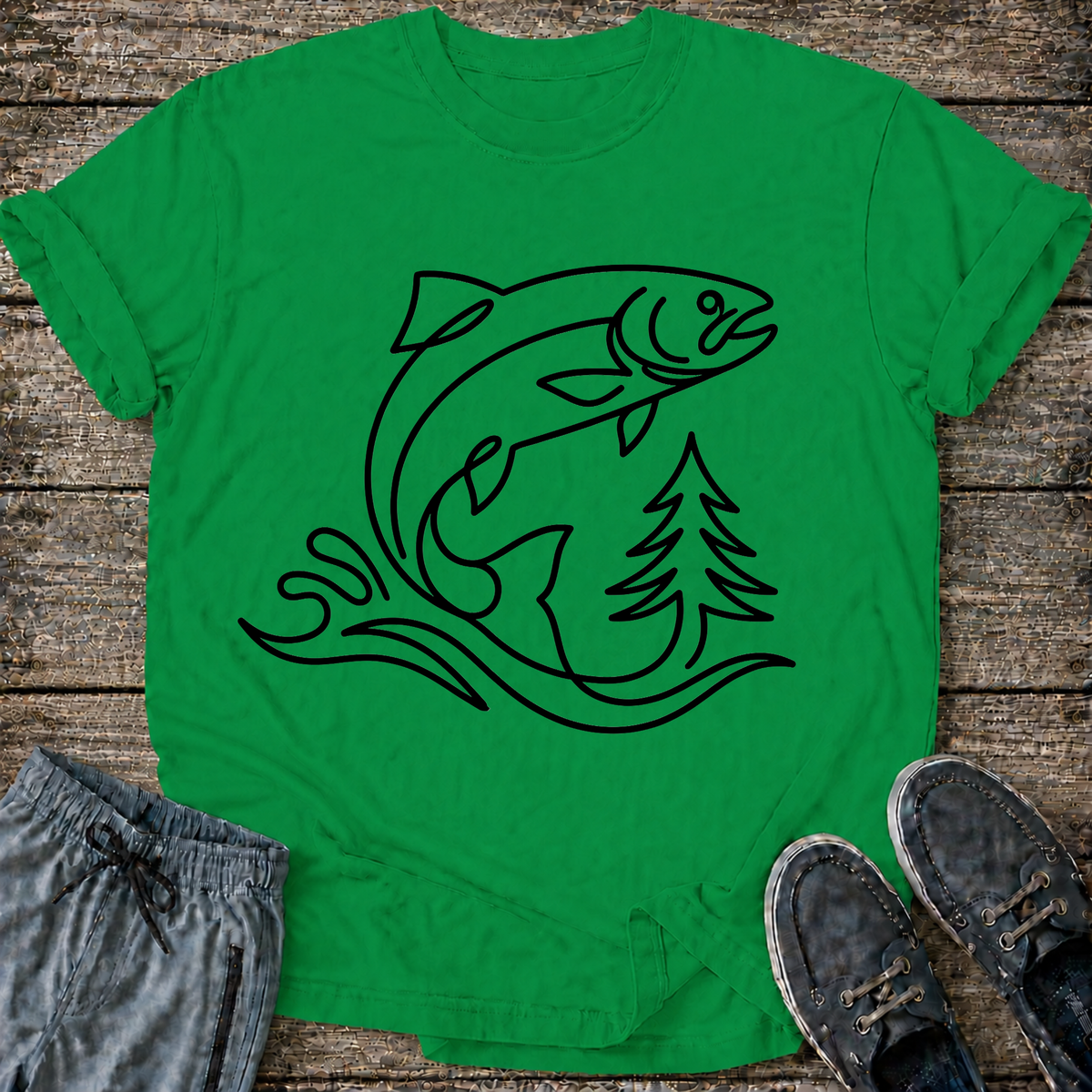 Minimalist Trout T-Shirt