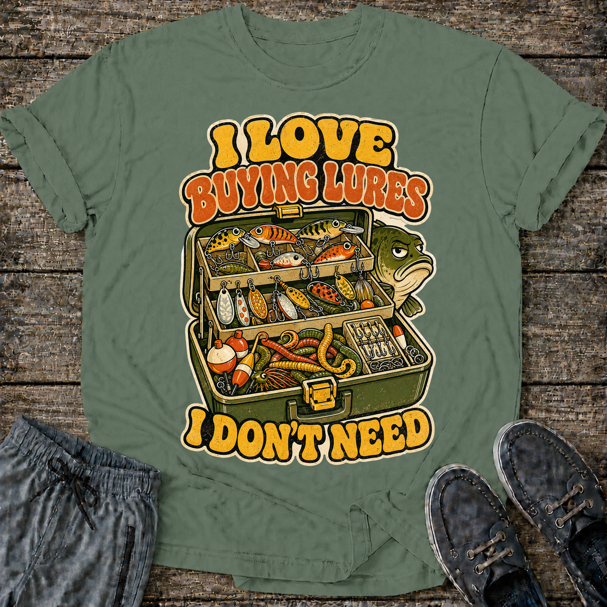 I Love Buying Lures T-Shirt