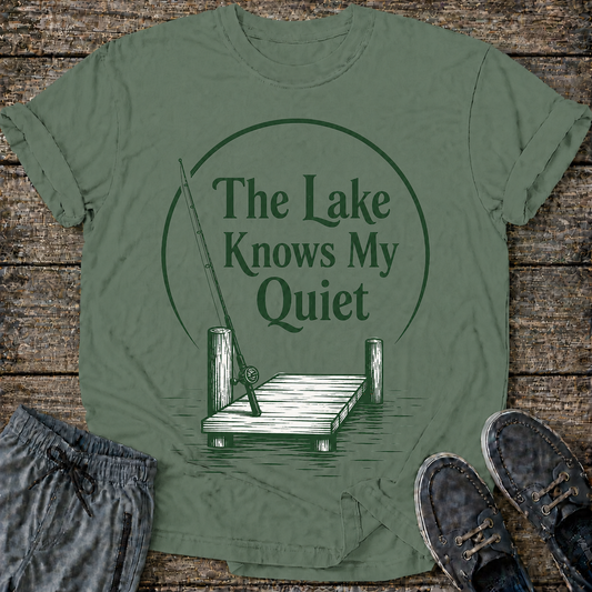 The Lake Knows My Quiet T-Shirt