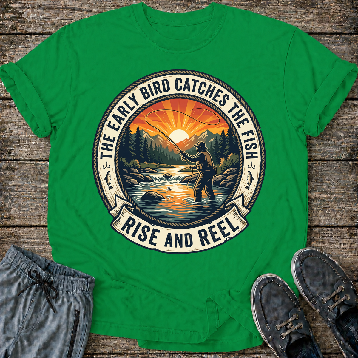 Sunrise Angler T-Shirt