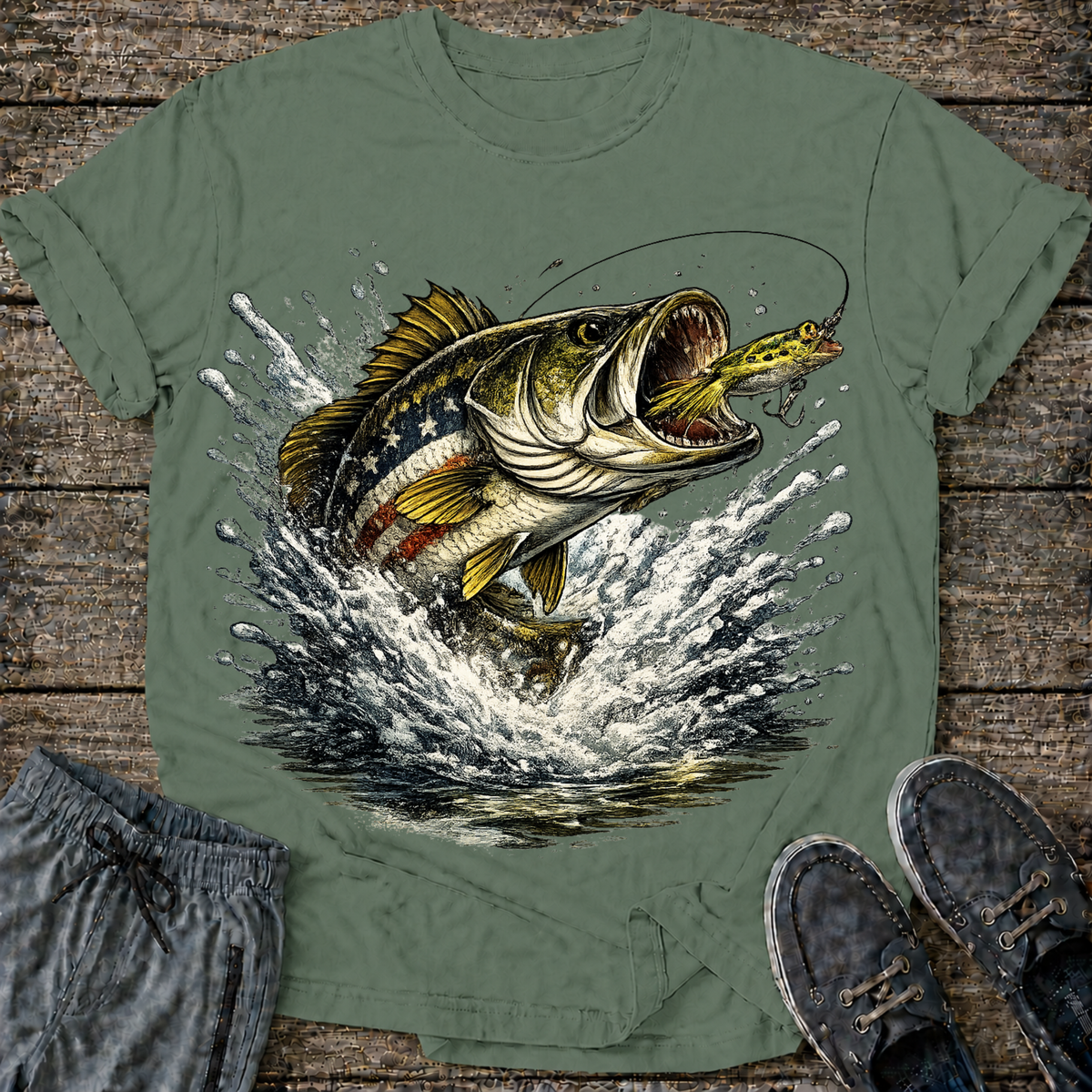 Top Water Bass T-Shirt