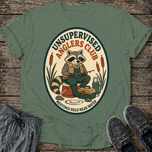 Unsupervised Anglers Club T-Shirt