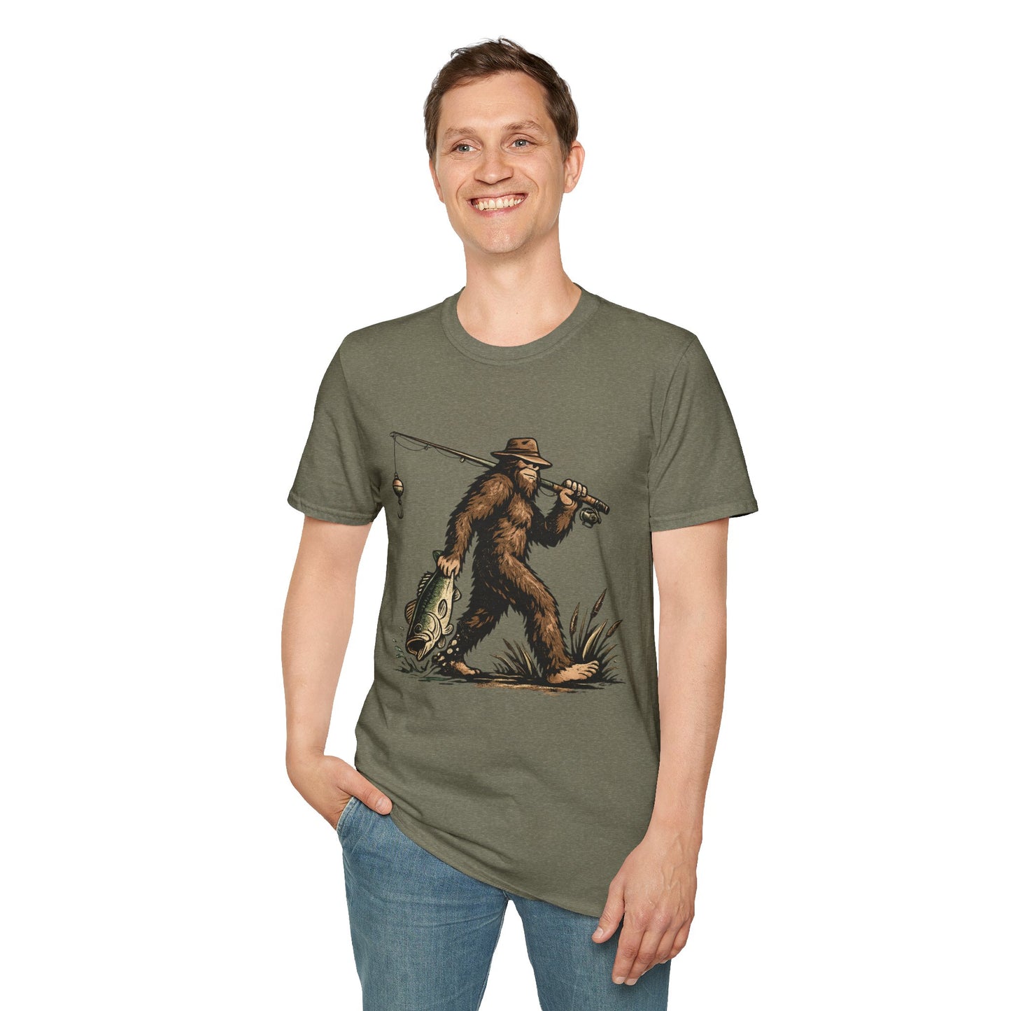Big Foot Trophy Catch T-Shirt