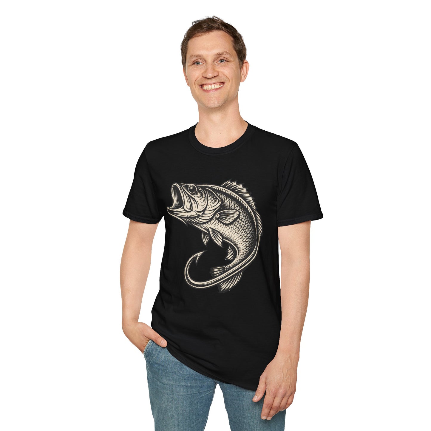 Retro Hook and Bass T-Shirt