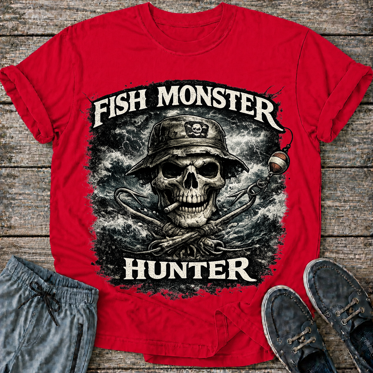 Fish Monster Hunter T-Shirt