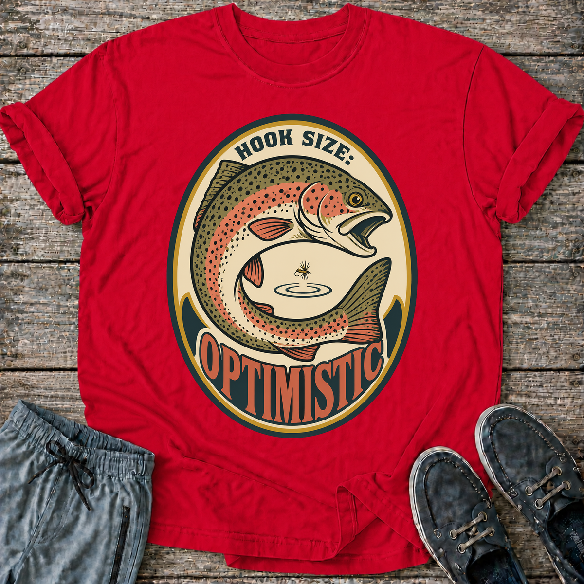 Hook Size T-Shirt
