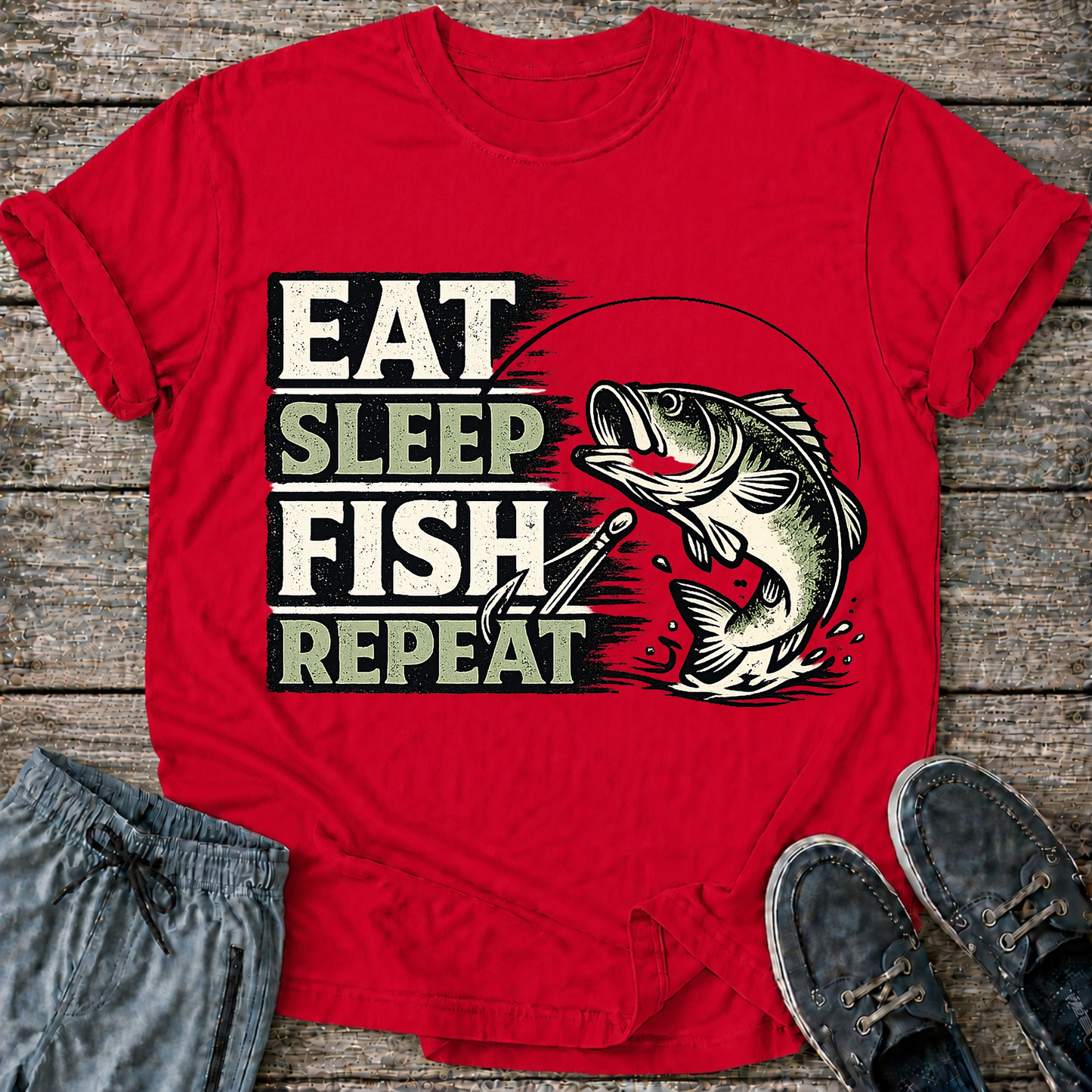 Eat Fish Repeat T-Shirt