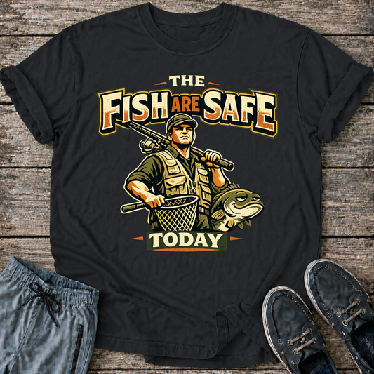 Fish Are Safe T-Shirt