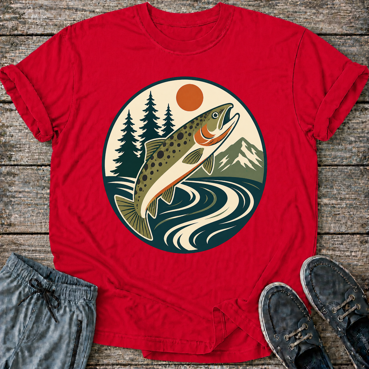 Trout Sunset T-Shirt
