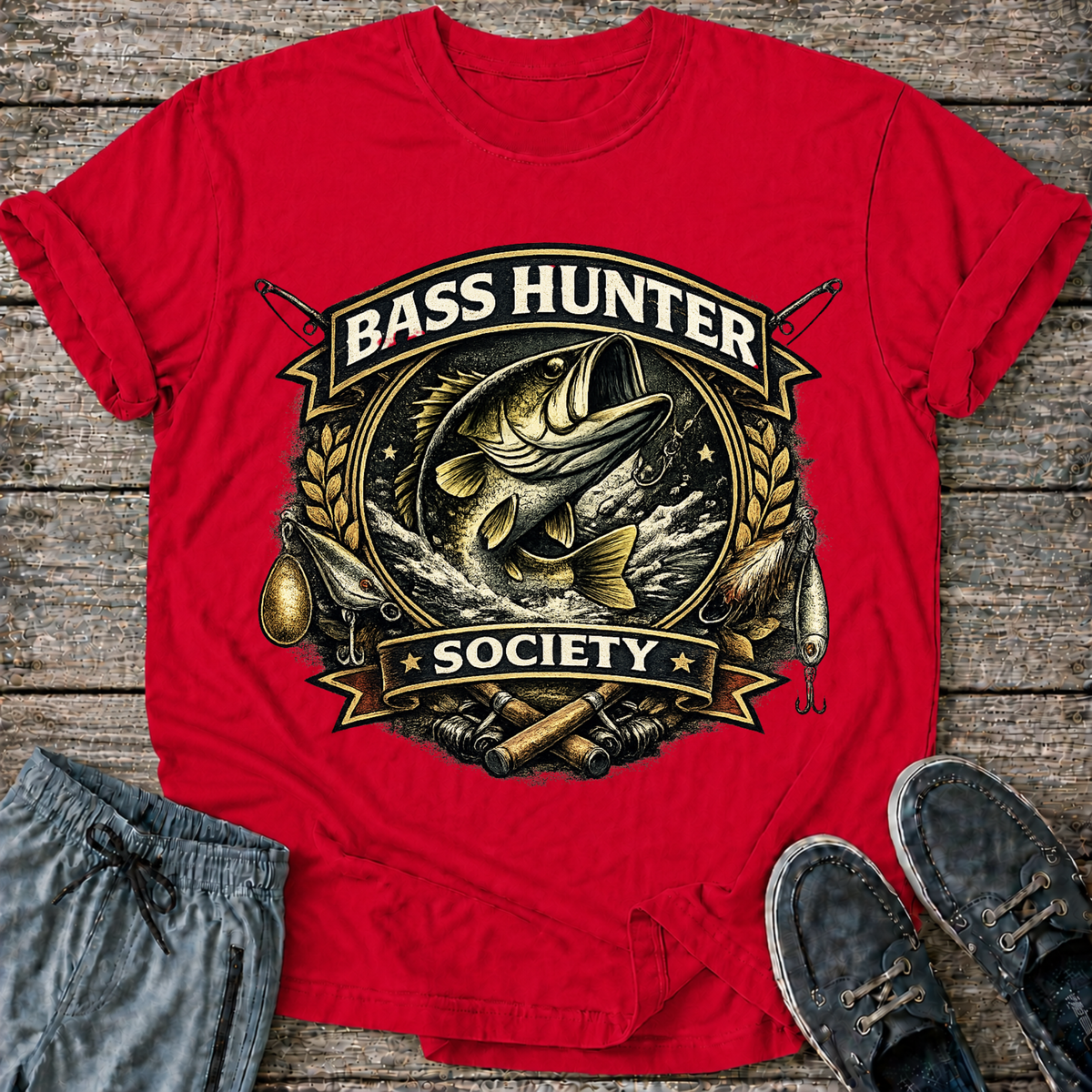 Bass Hunter Society T-Shirt