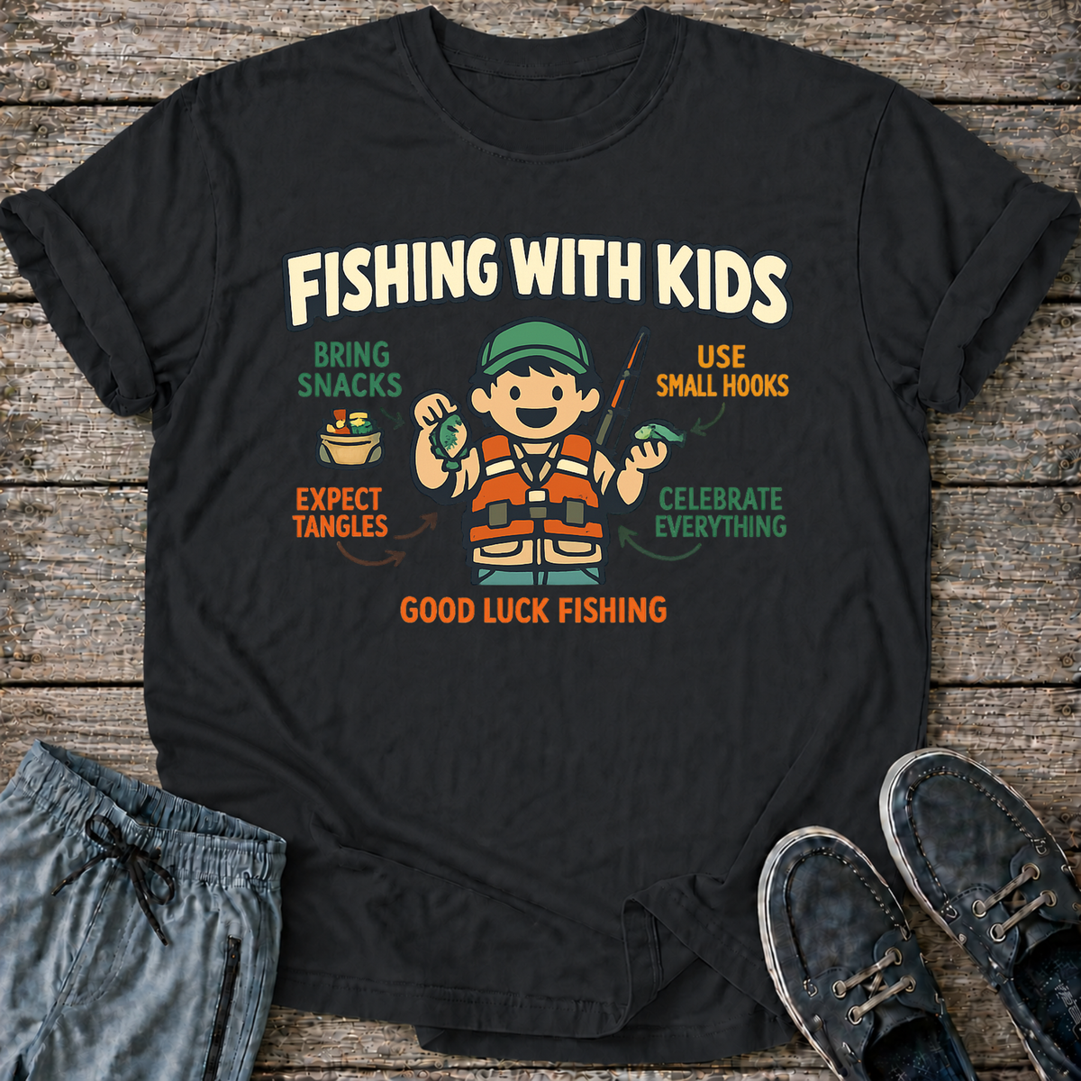 Fishing With Kids T-Shirt