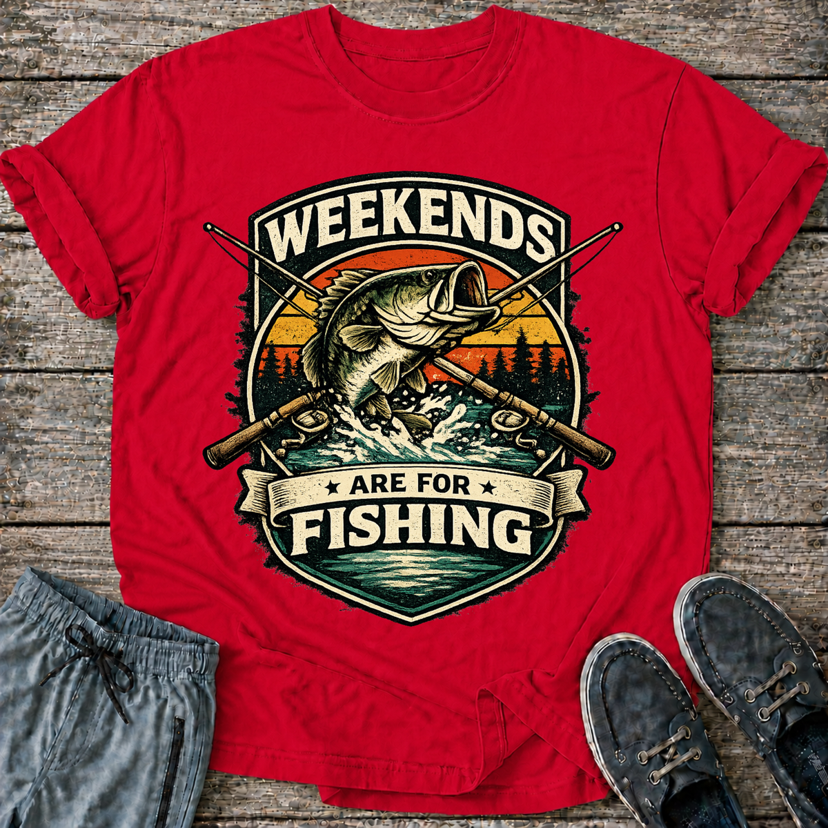 Weekends are for Fishing T-Shirt