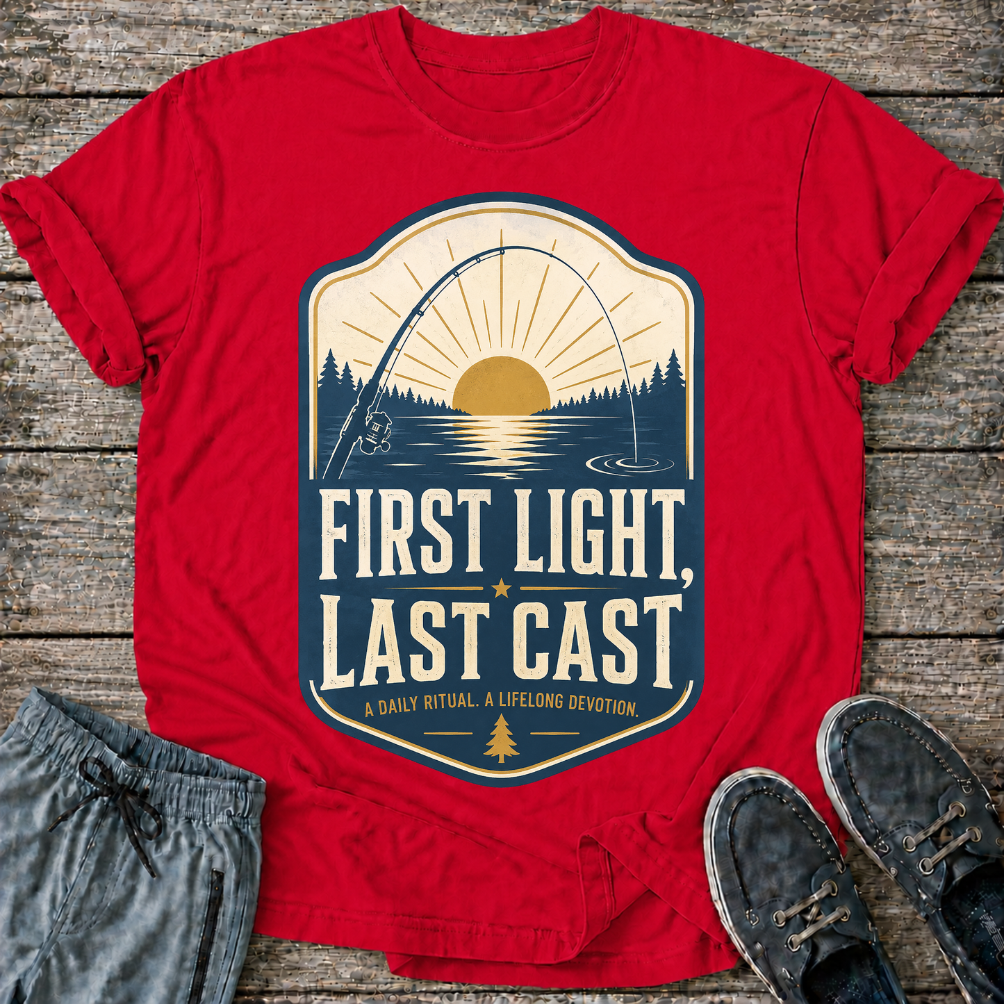 First Light Last Cast T-Shirt