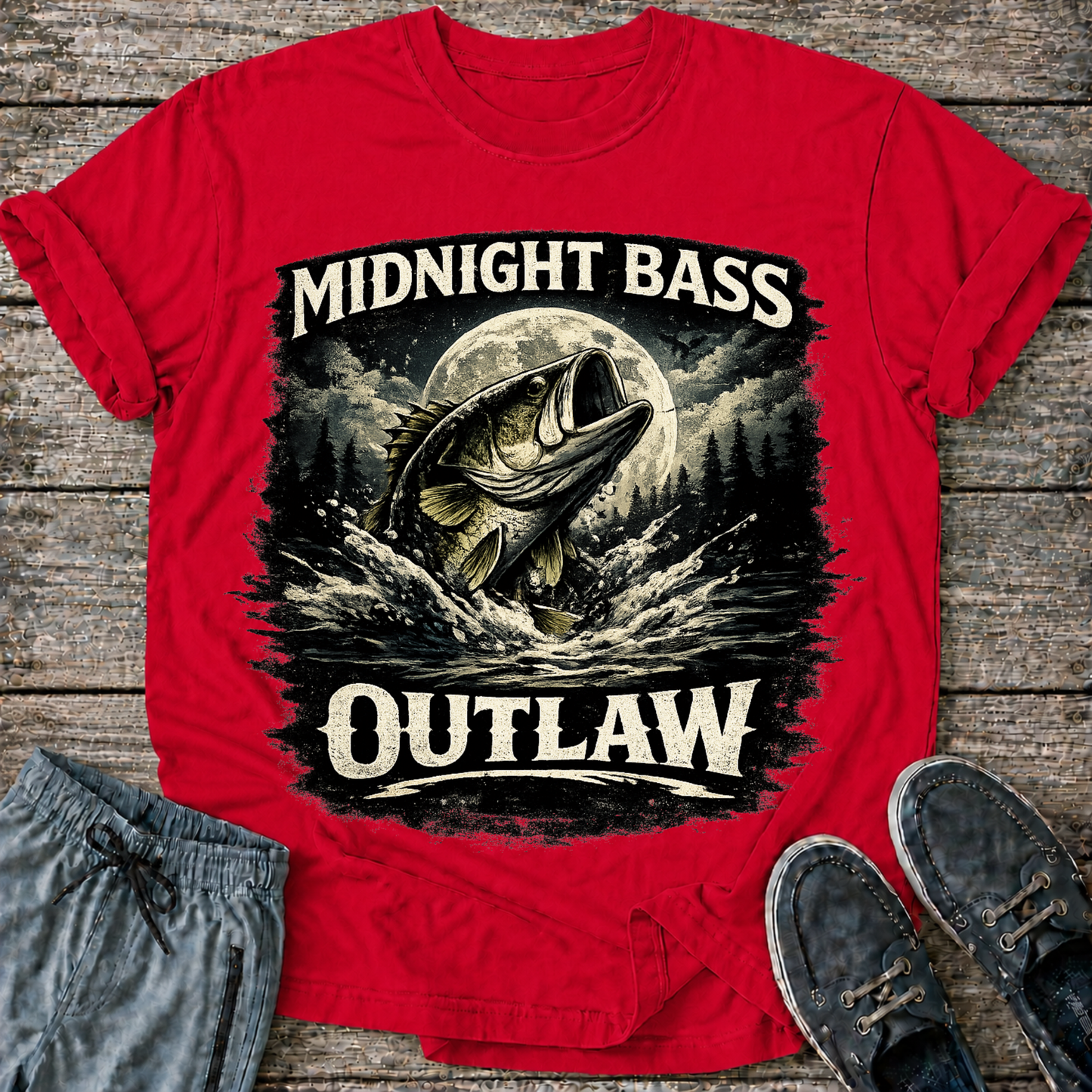 Midnight Bass Outlaw T-Shirt