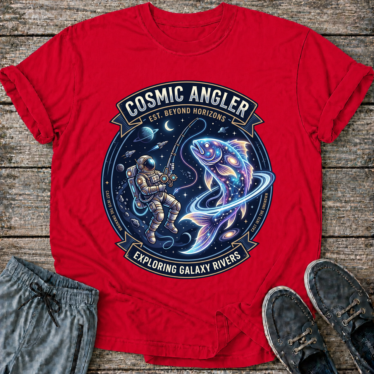 Cosmic Angler T‑Shirt
