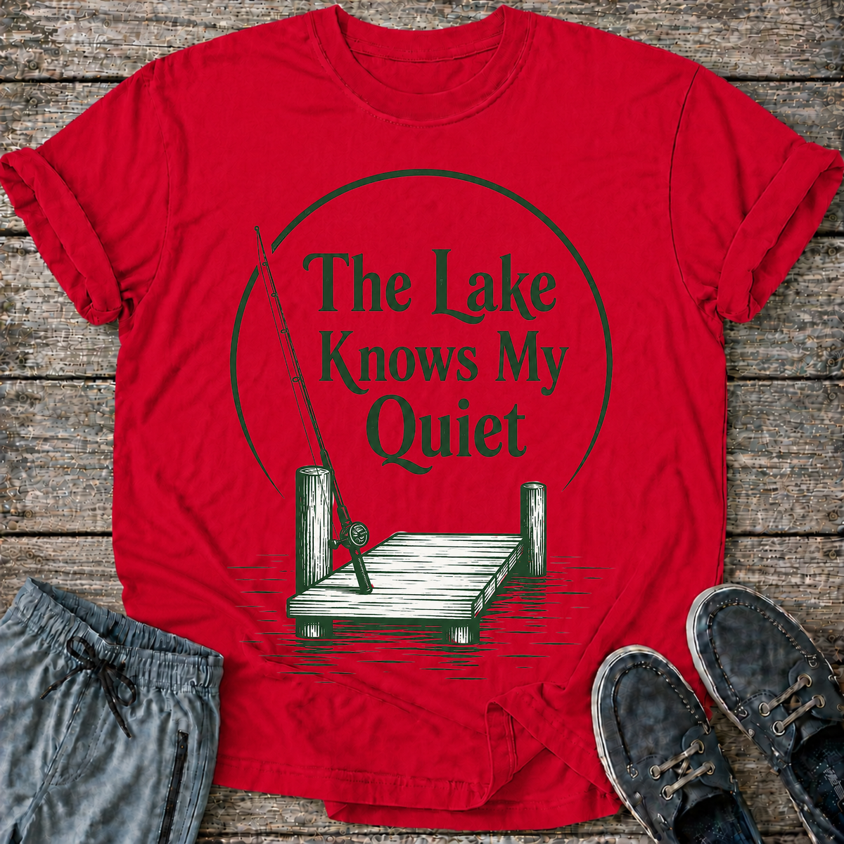 The Lake Knows My Quiet T-Shirt
