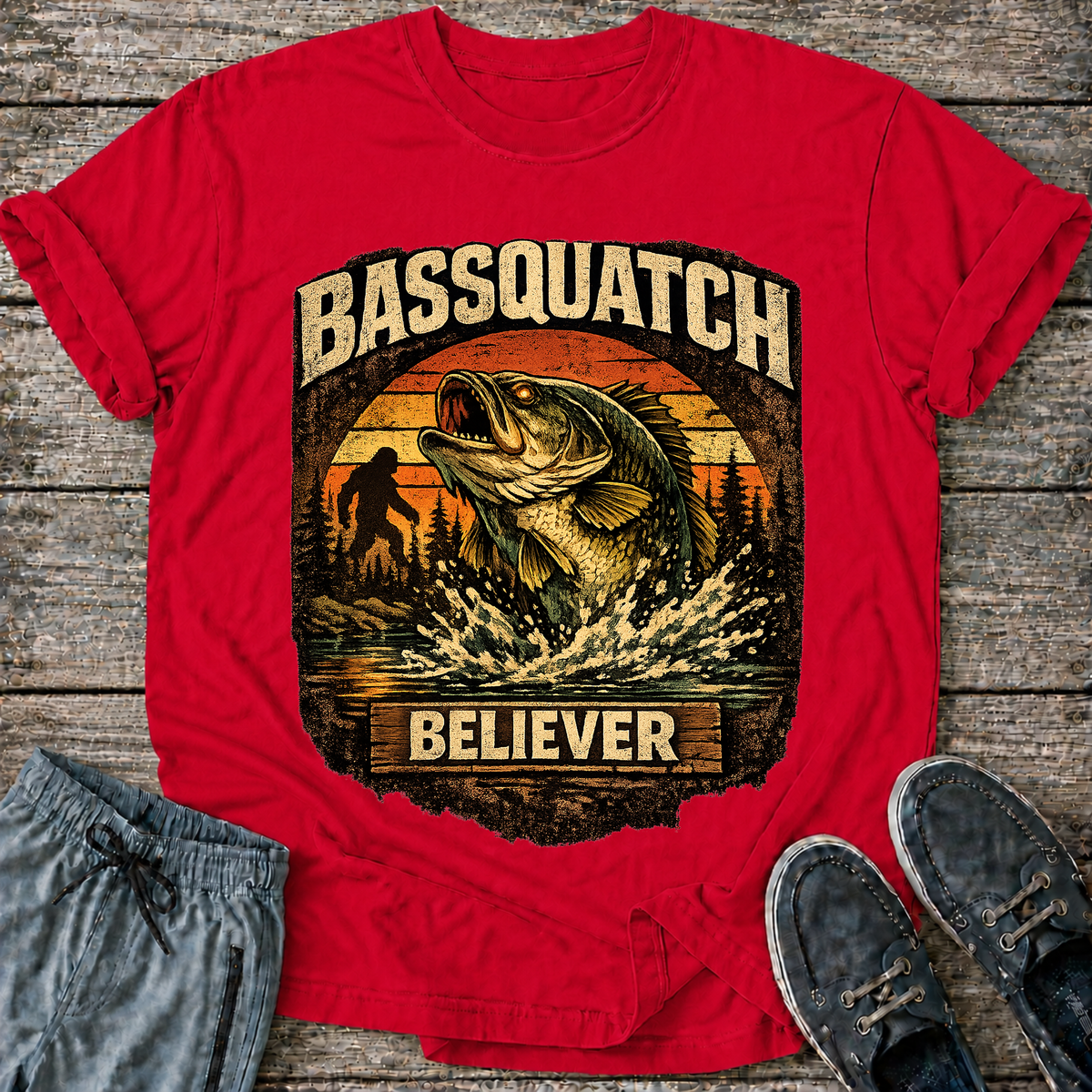 Bassquatch T-Shirt Sale