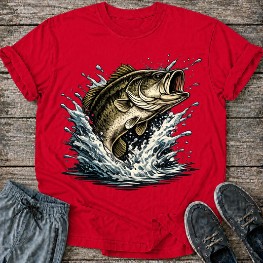 Bass Splashing T-Shirt