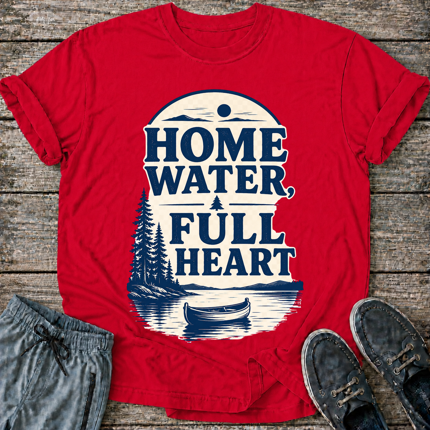 Home Water Full Heart T-Shirt