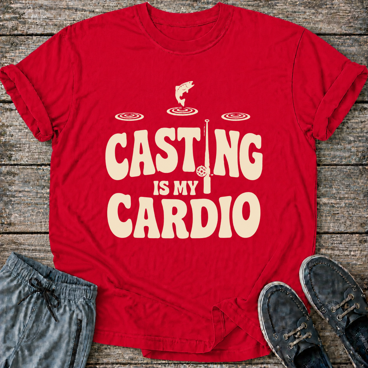 Casting Is My Cardio T-Shirt