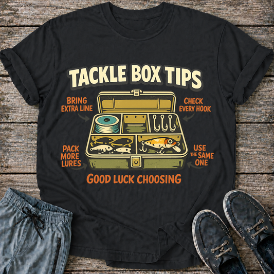 Tackle Box Tips T-Shirt