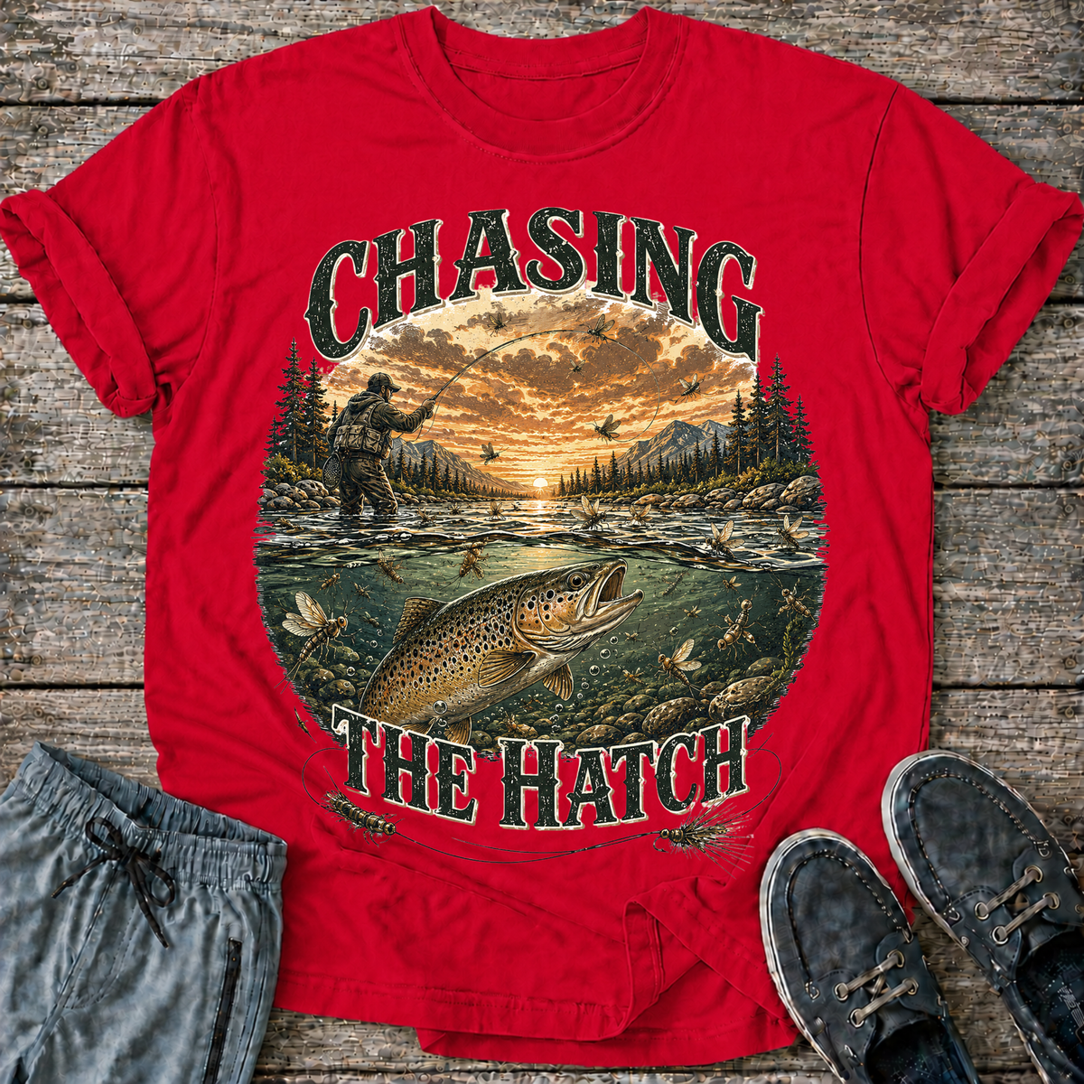 Chasing the Hatch T-Shirt