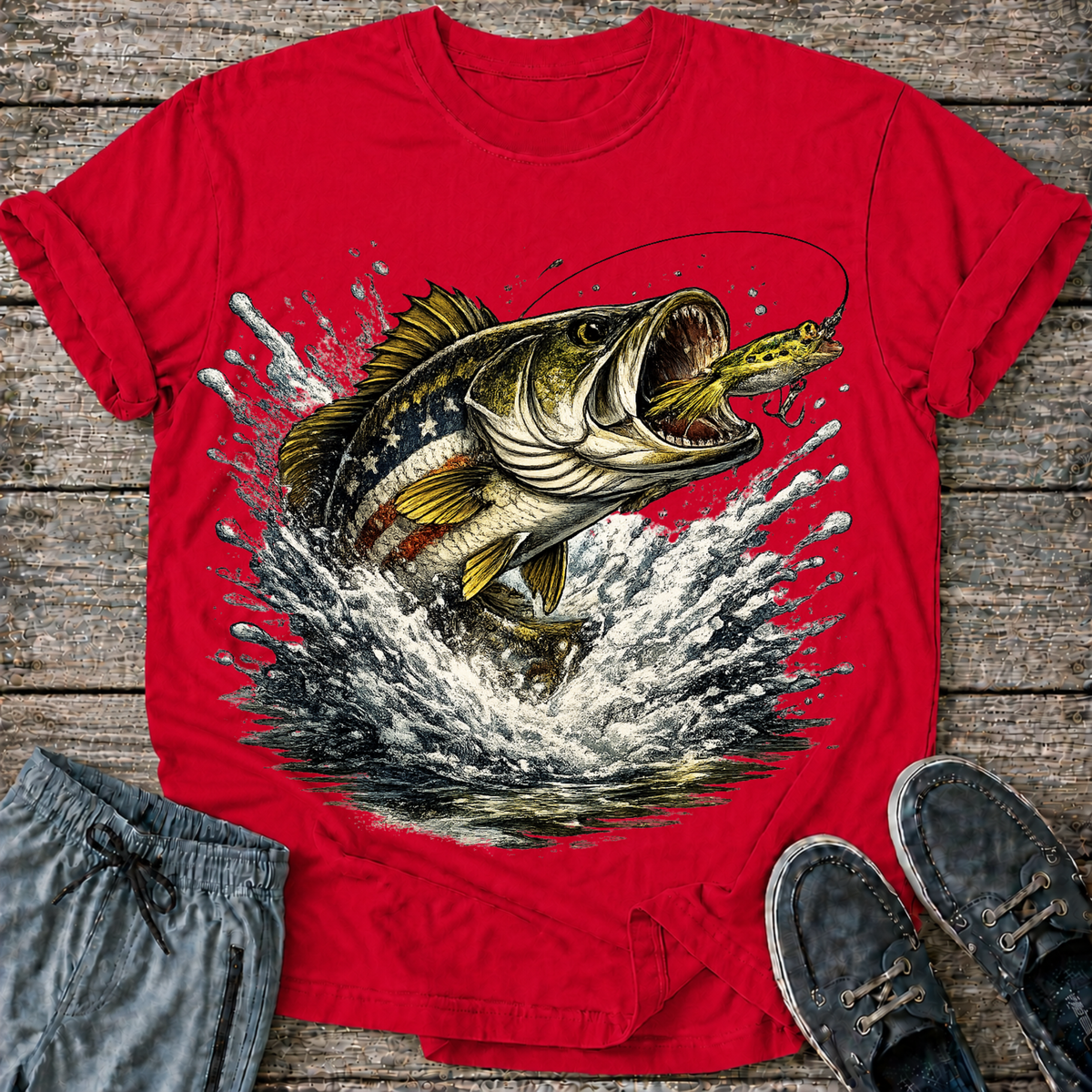 Top Water Bass T-Shirt
