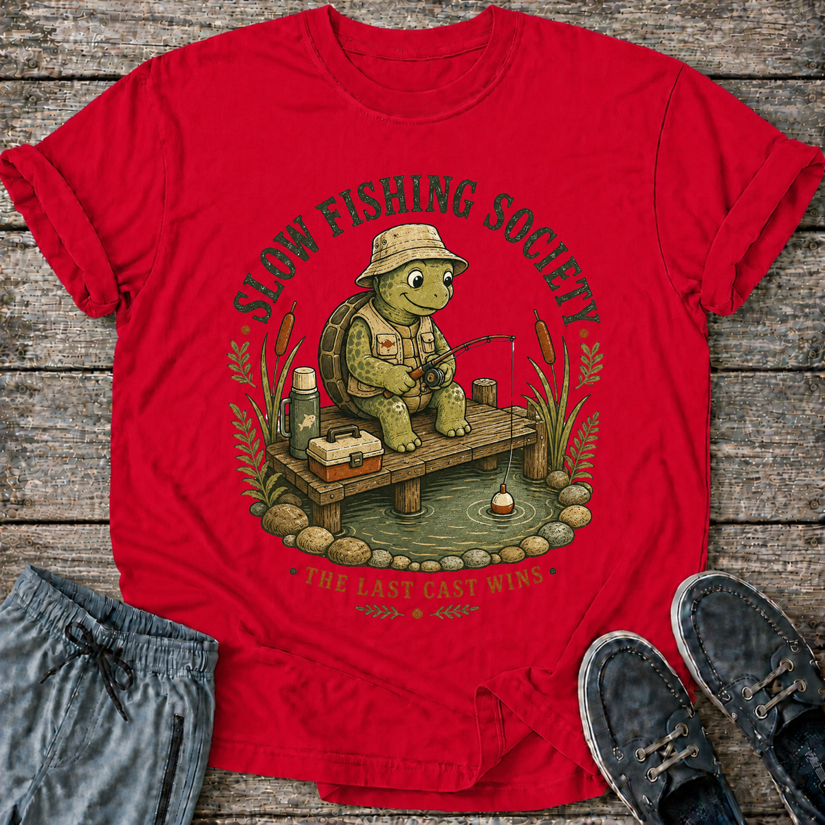 Slow Fishing Society T-Shirt