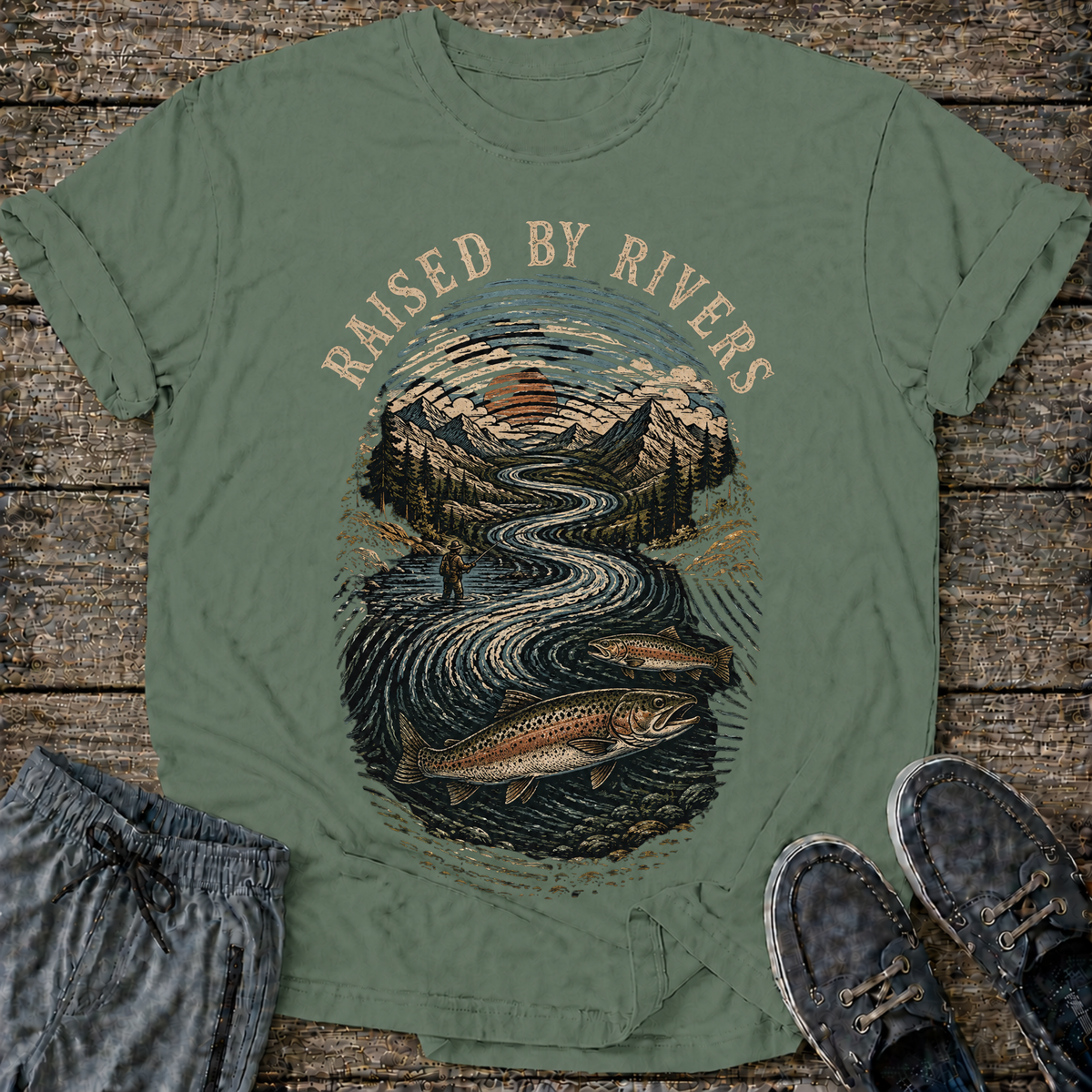 Raised by Rivers T-Shirt