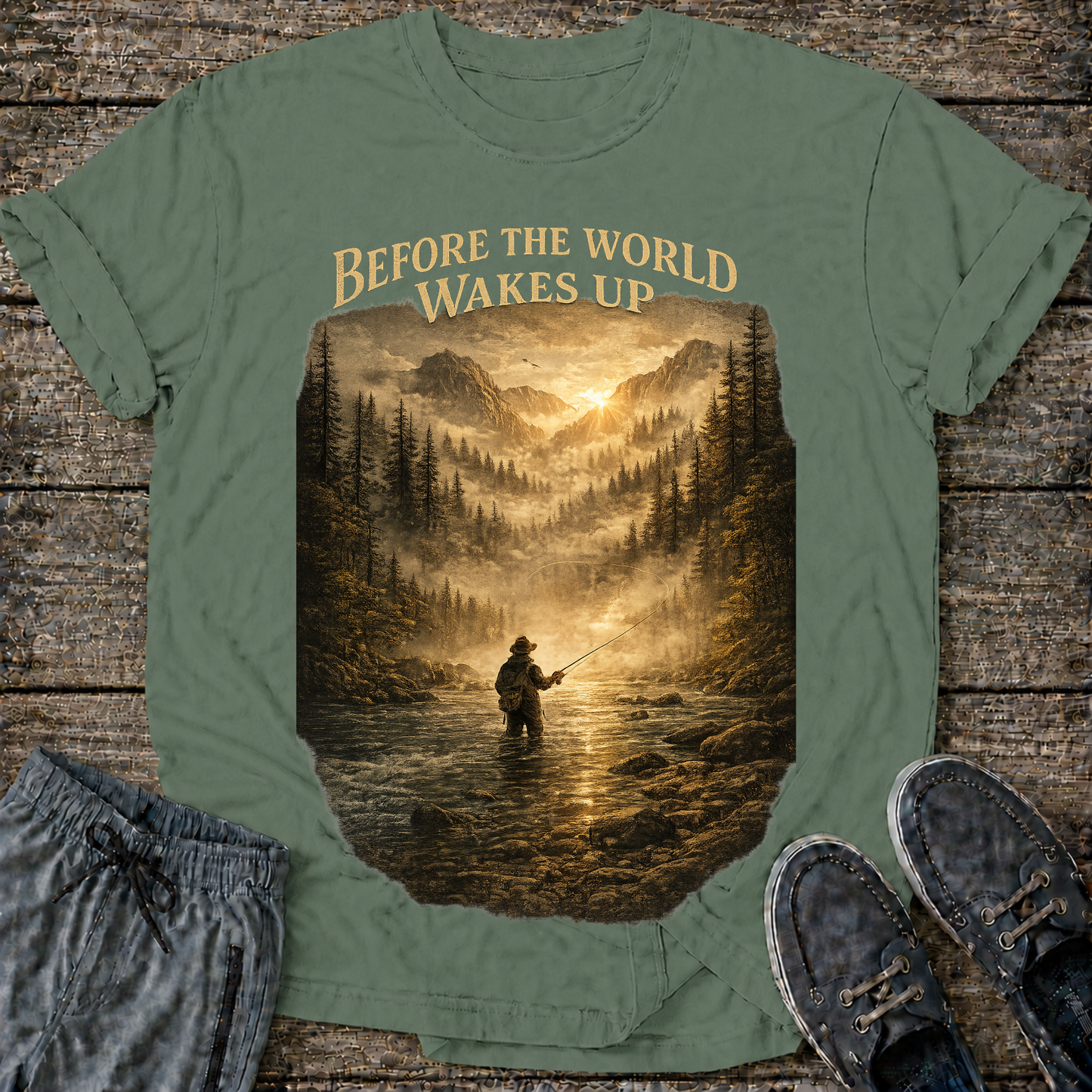 Before the World Wakes Up T-Shirt