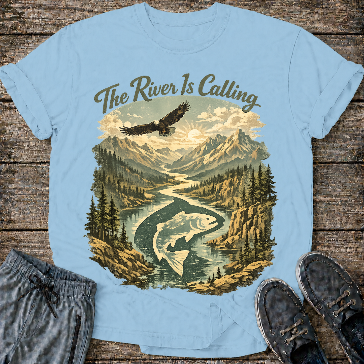 The River is Calling T-Shirt