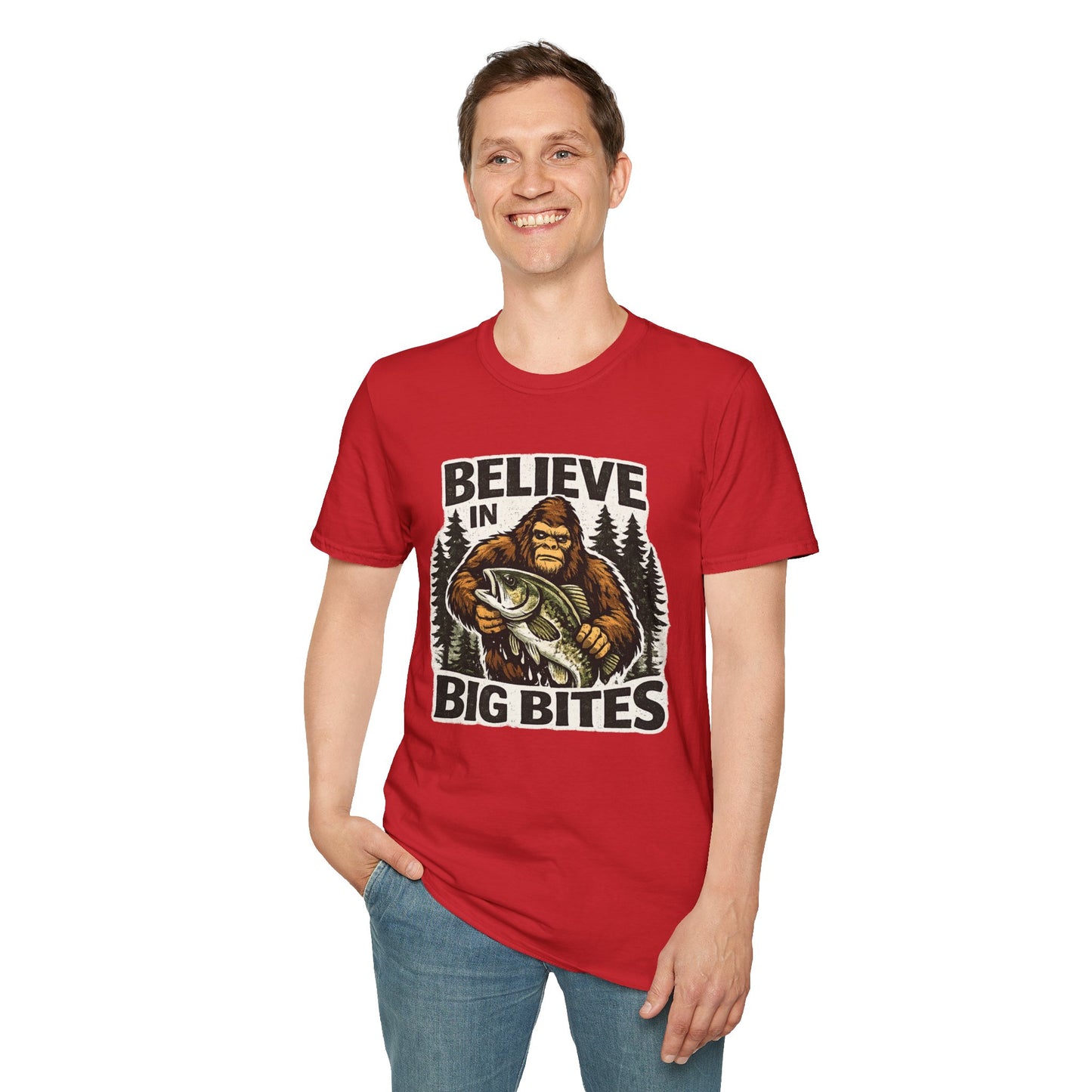 Big Foot Believe in Big Bites T-Shirt