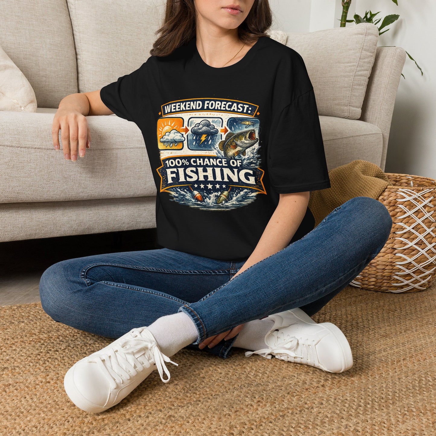 Fishing Forecast T-Shirt