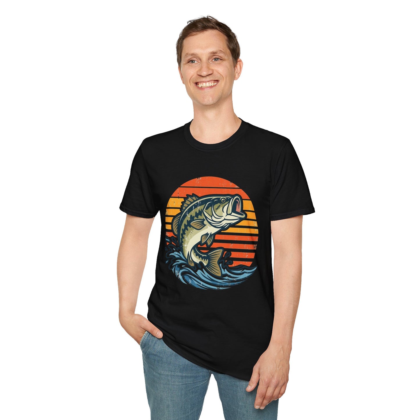Bass Fishing T-Shirt Modify