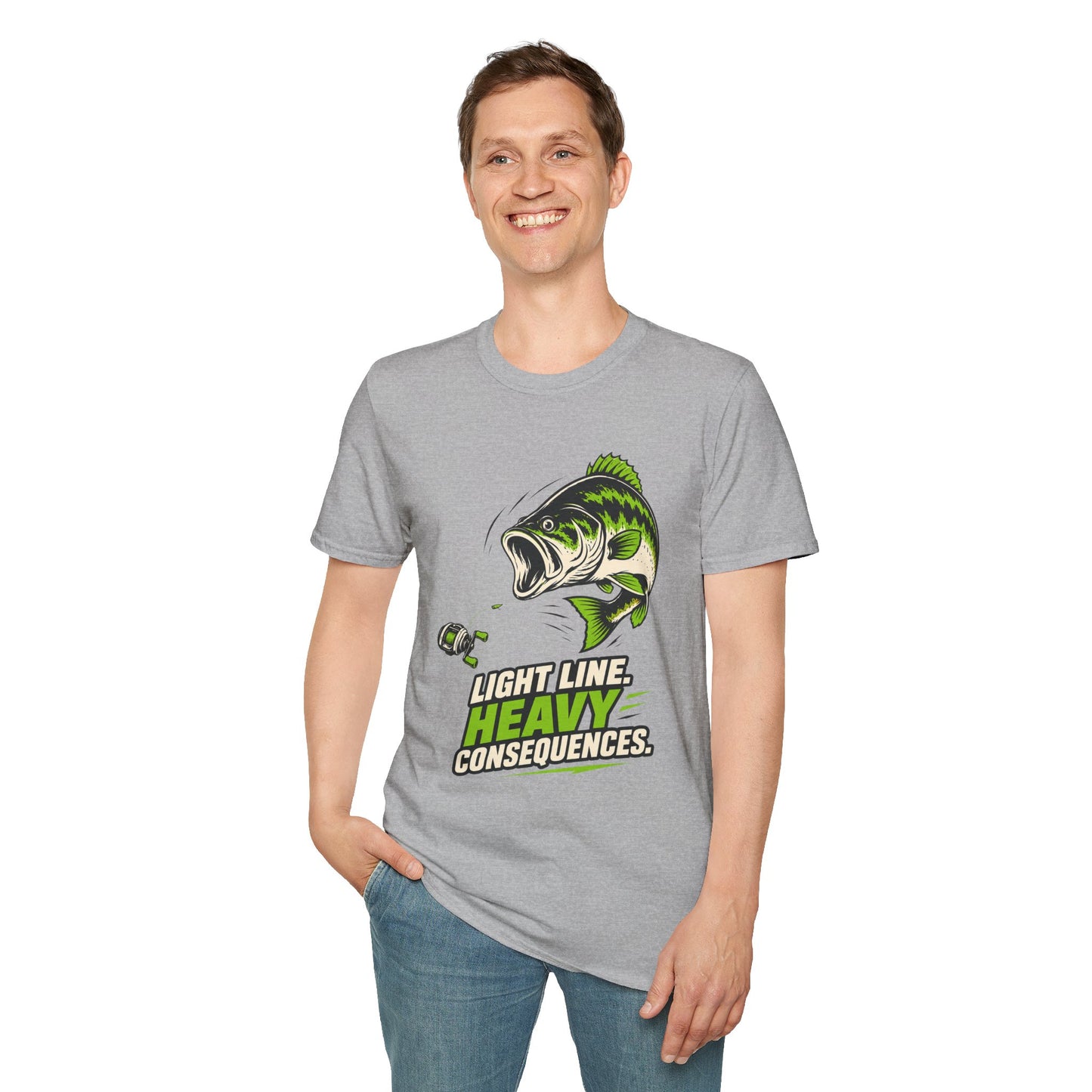 Light Line, Heavy Consequences T-Shirt Modify