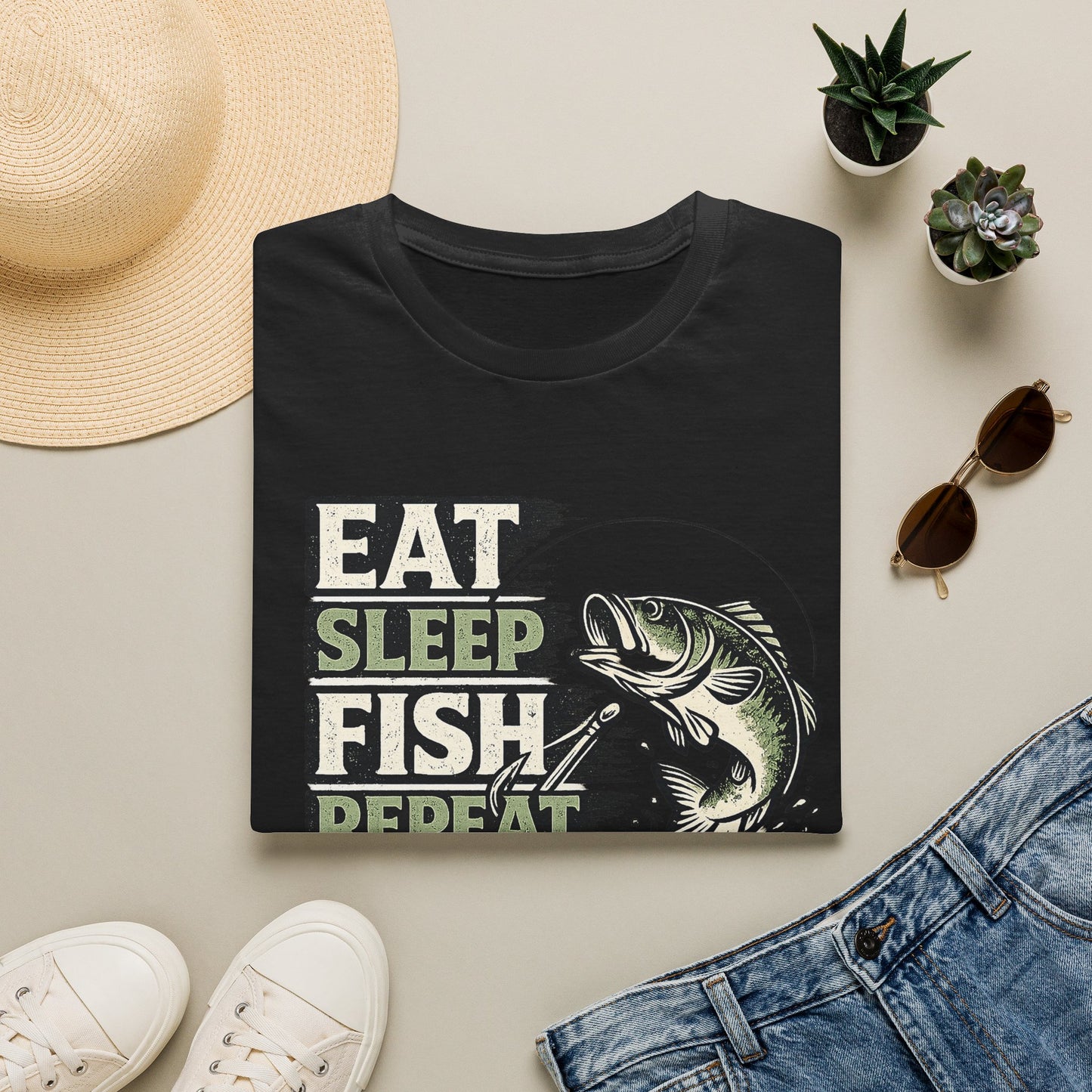 Eat Fish Repeat T-Shirt