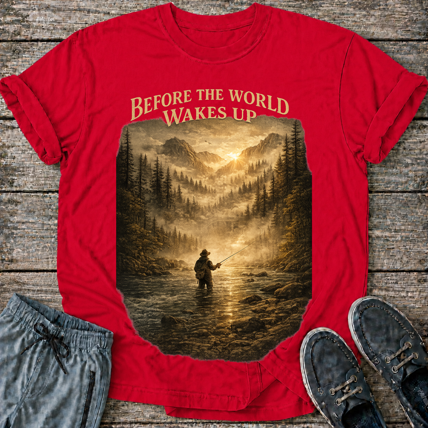 Before the World Wakes Up T-Shirt