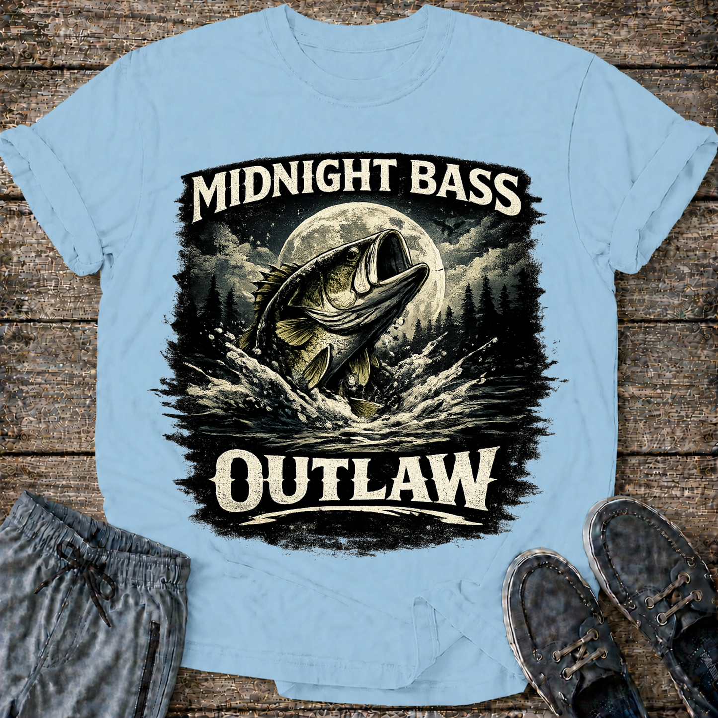 Midnight Bass Outlaw T-Shirt