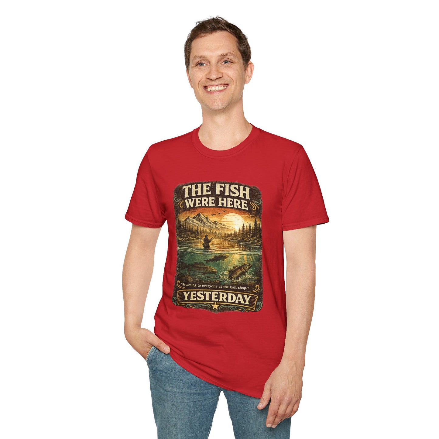 The Fish Were Here Yesterday T-Shirt