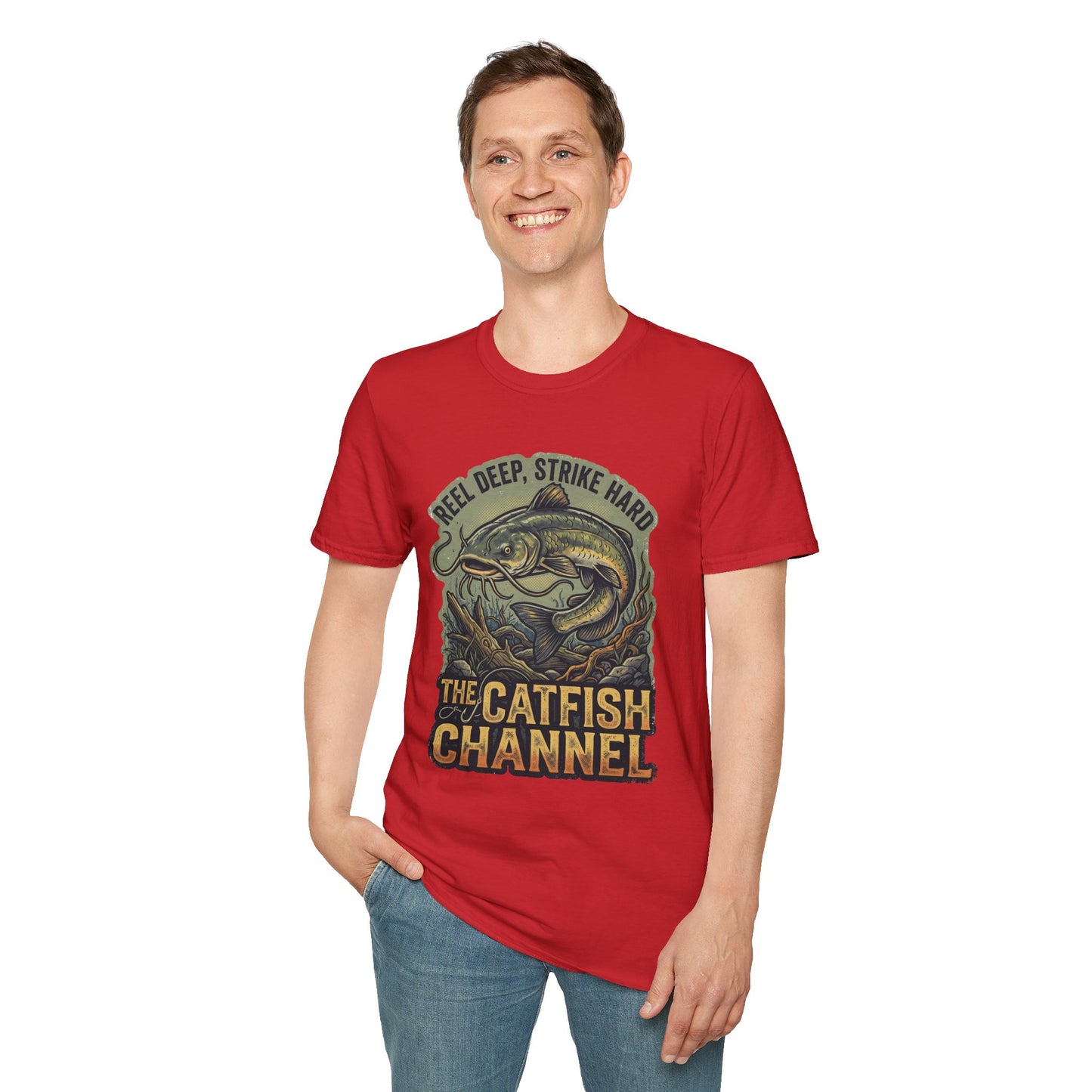 Catfish Fishing T‑Shirt Modify