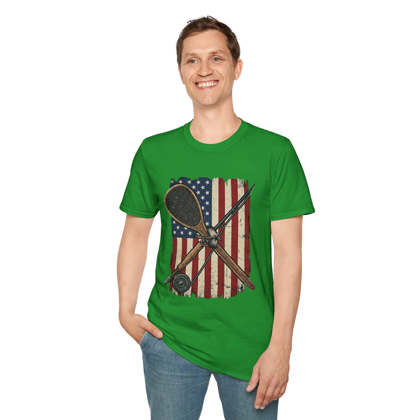 American Flag T-Shirt Modify