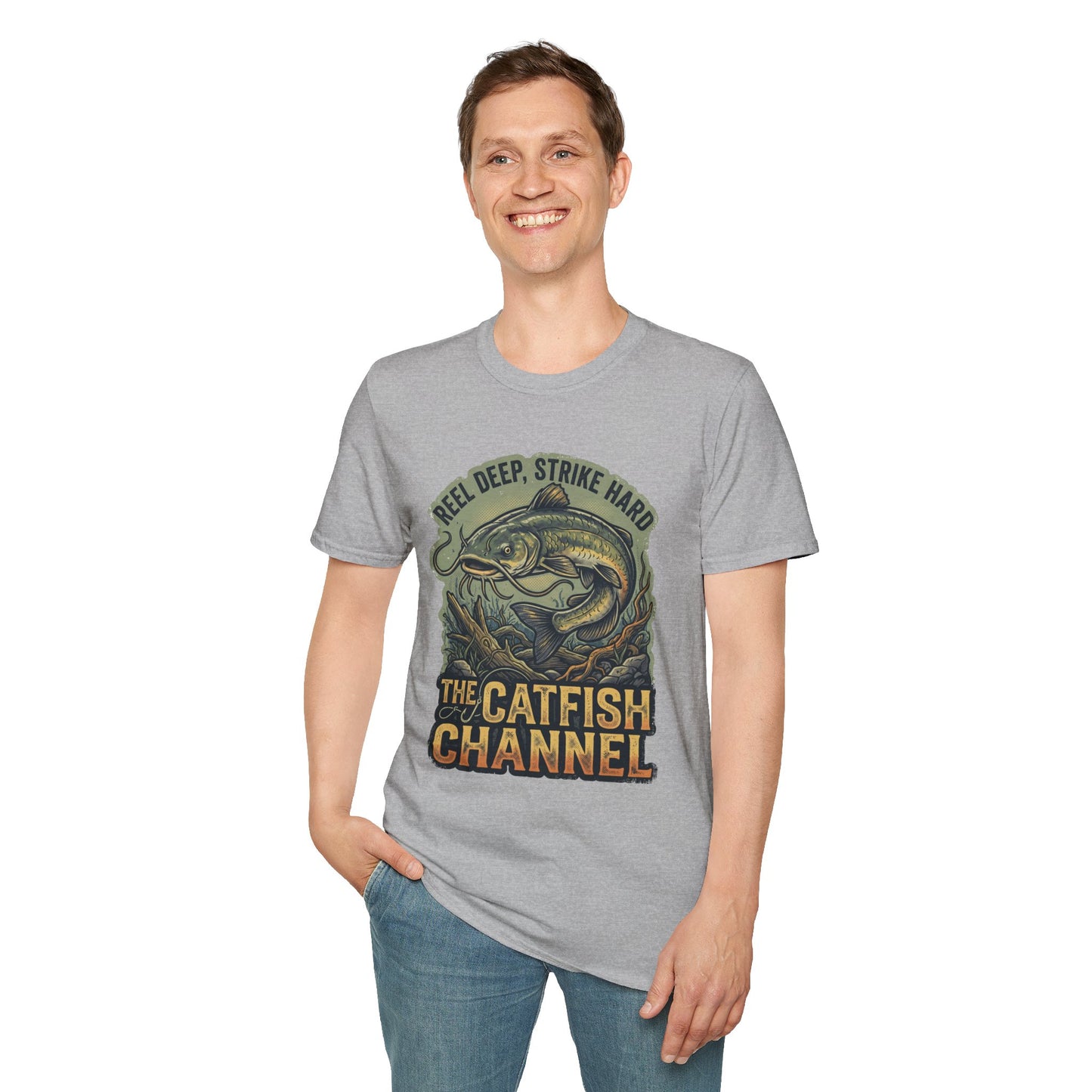 Catfish Fishing T‑Shirt Modify