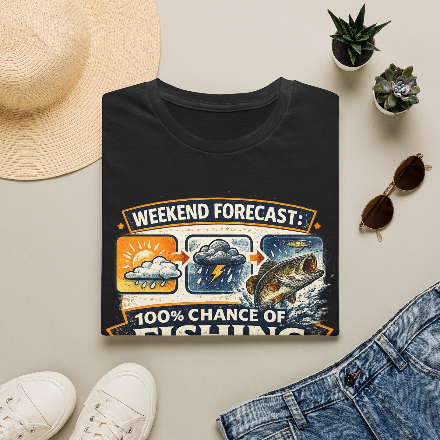 Fishing Forecast T-Shirt